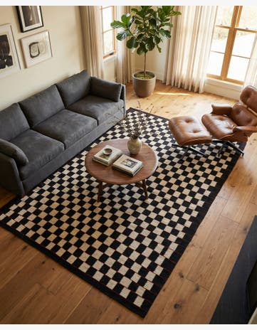 5' 9 x 7' 9 Hand Woven Kilim Modern Wool Rug