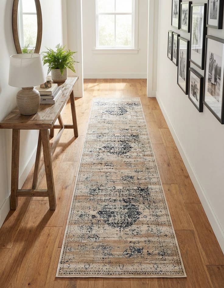 Detail image of 3' x 13' Villa Runner Rug