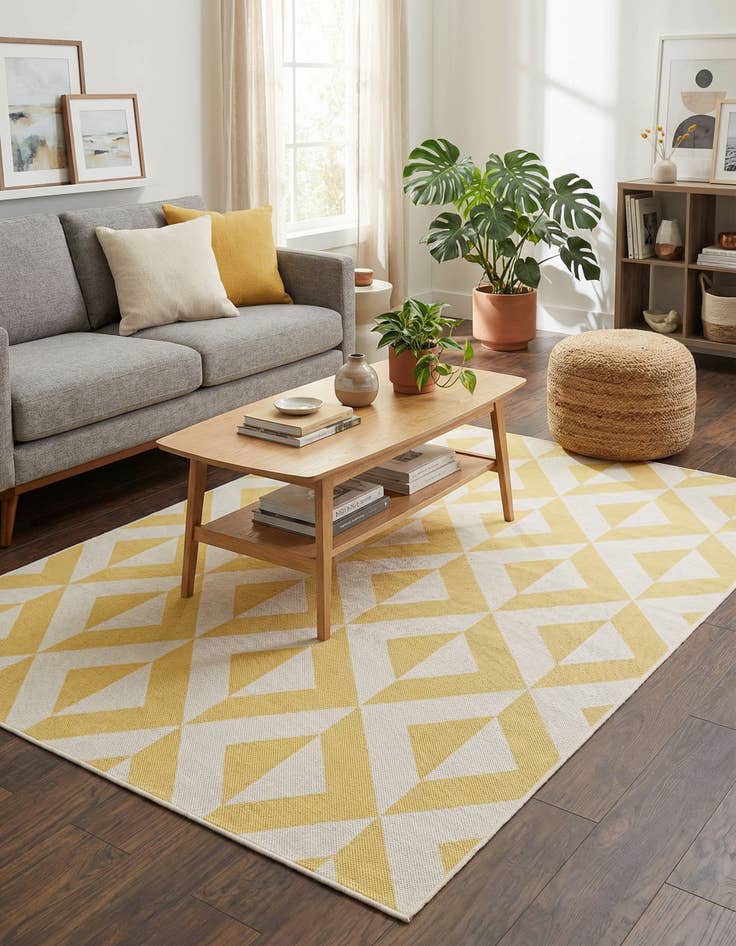 Detail image of 6' x 9' Easy-Clean Jill Zarin Napa Indoor / Outdoor Rug