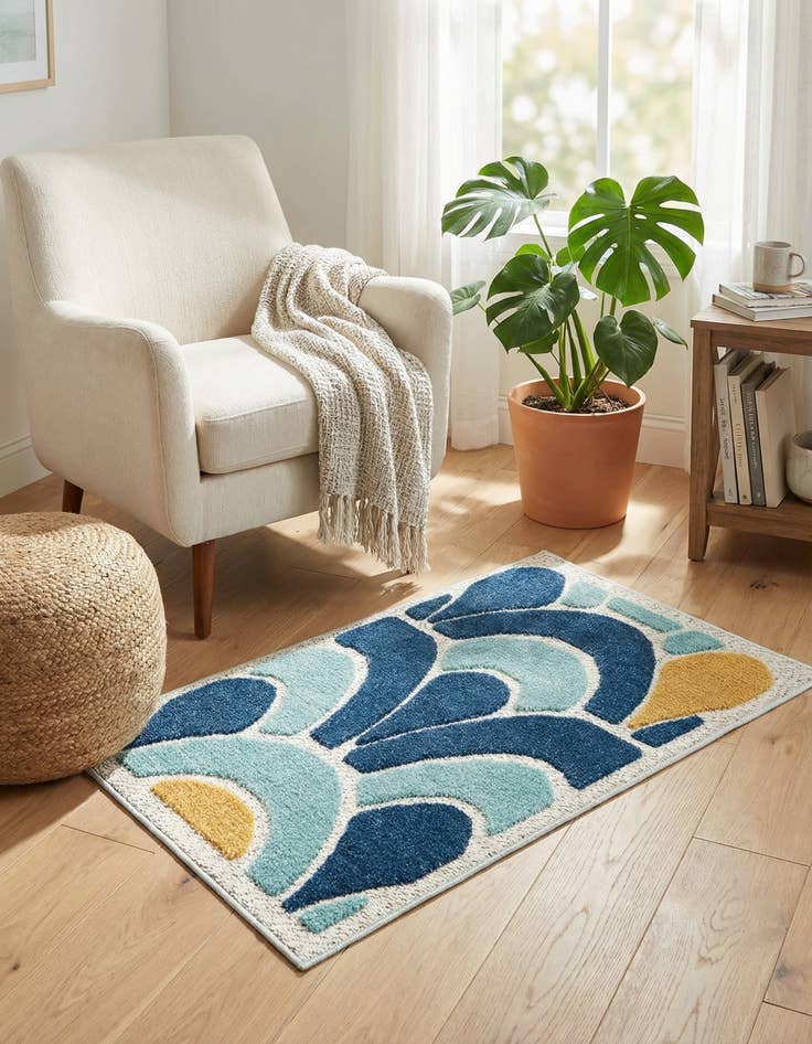 Detail image of  2' x 3'  Washable Belize Indoor / Outdoor Rug