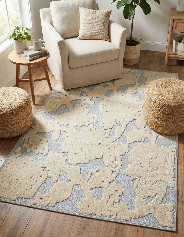 Detail image of 4' x 6' Easy-Clean Aruba Indoor / Outdoor Rug