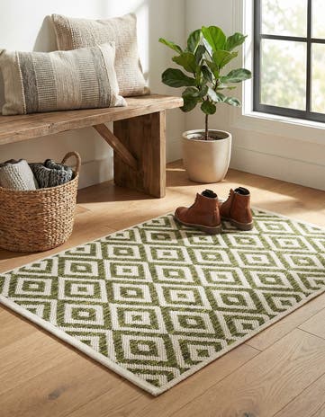 2' x 3' Easy-Clean Jill Zarin Costa Rica Indoor / Outdoor Rug