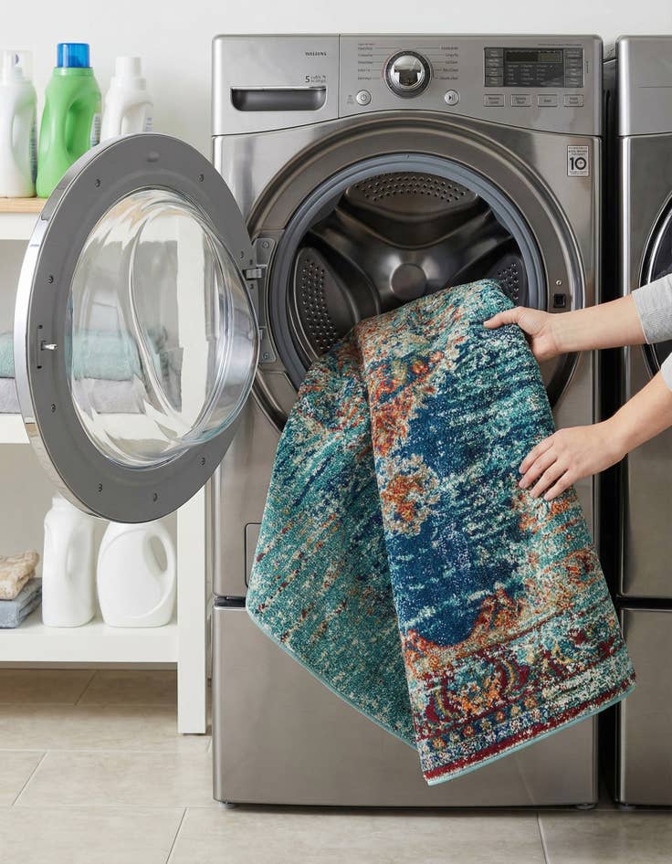 Detail image of 5' x 8'  Washable Arte Rug