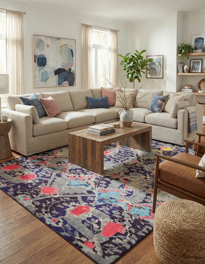 10' 6 x 16' 5 Washable Mesa Rug