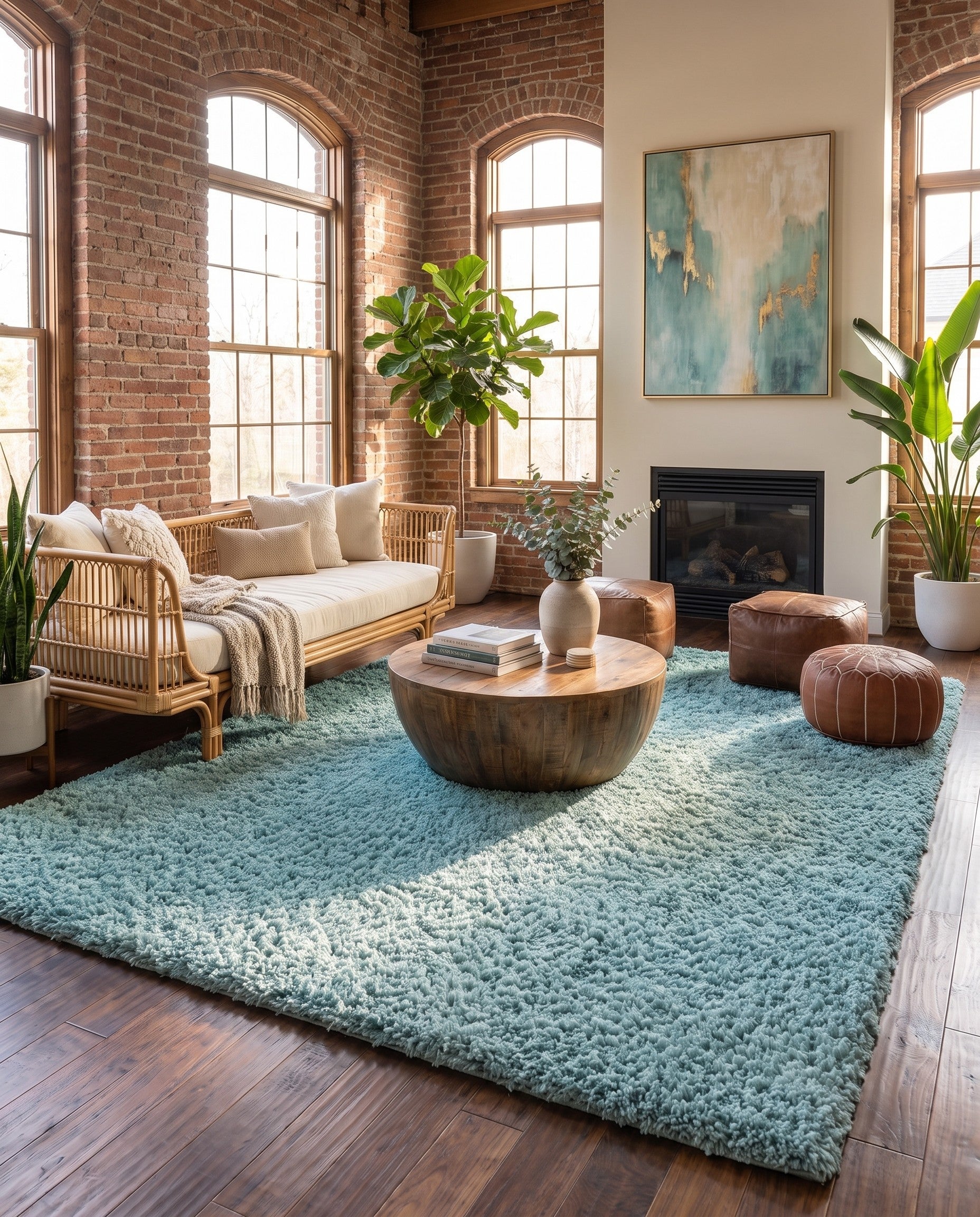 10' x 14' Zermatt Shag Rug