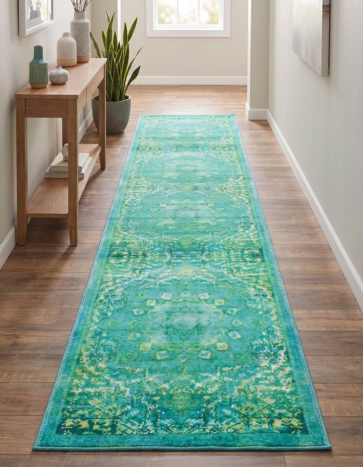2' x 13' Washable Francesca Runner Rug