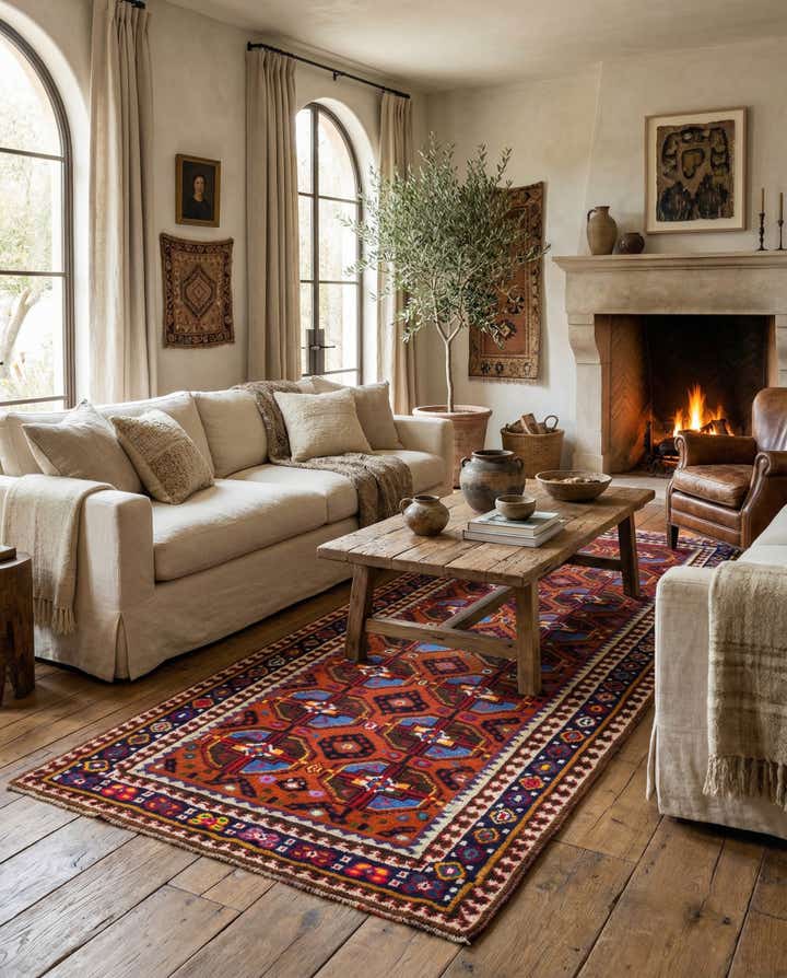 5' 4 x 11' 6 Hand Knotted Moroccan Wool Runner Rug