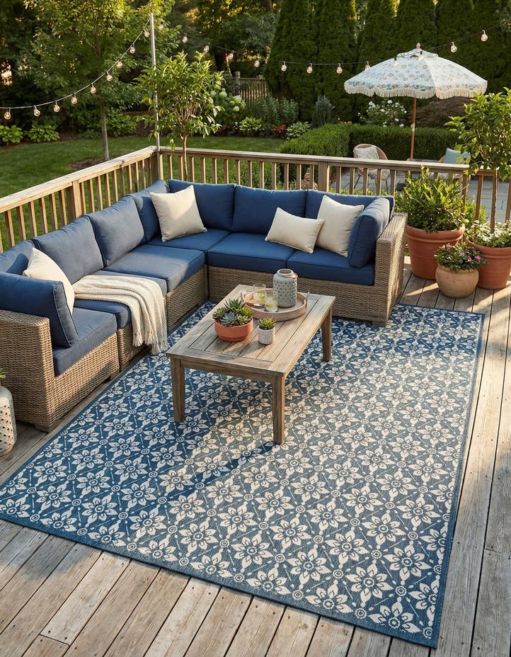 9' x 12' Easy-Clean Lattice Indoor / Outdoo...