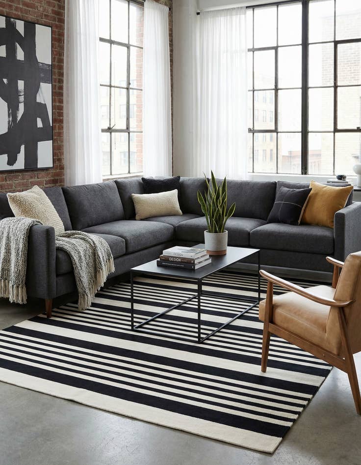 Detail image of 9' 10 x 12' Milano Rug