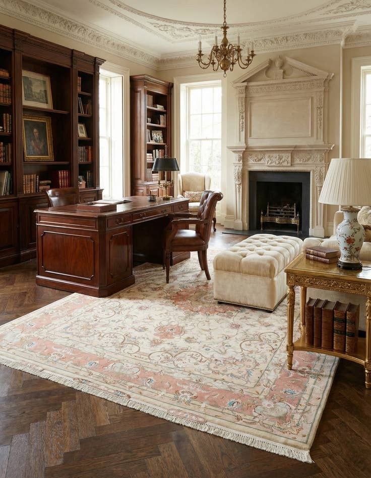 Detail image of 5' 1 x 7' 3 Tabriz Rug