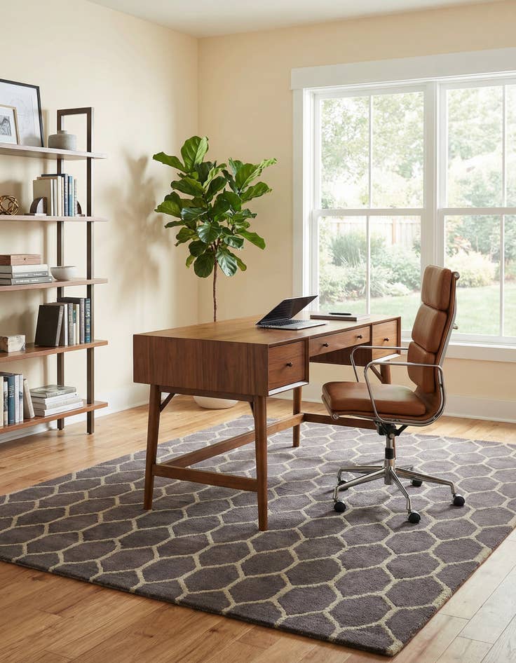 Detail image of 5' 1 x 8' Luna Rug