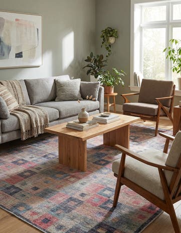 7' 3 x 10' Washable Sisu Rug