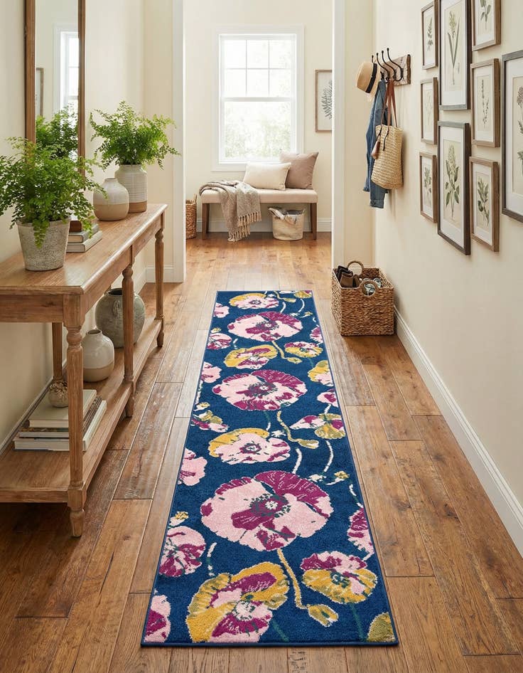 Detail image of 2' 7 x 12' Bloom Runner Rug