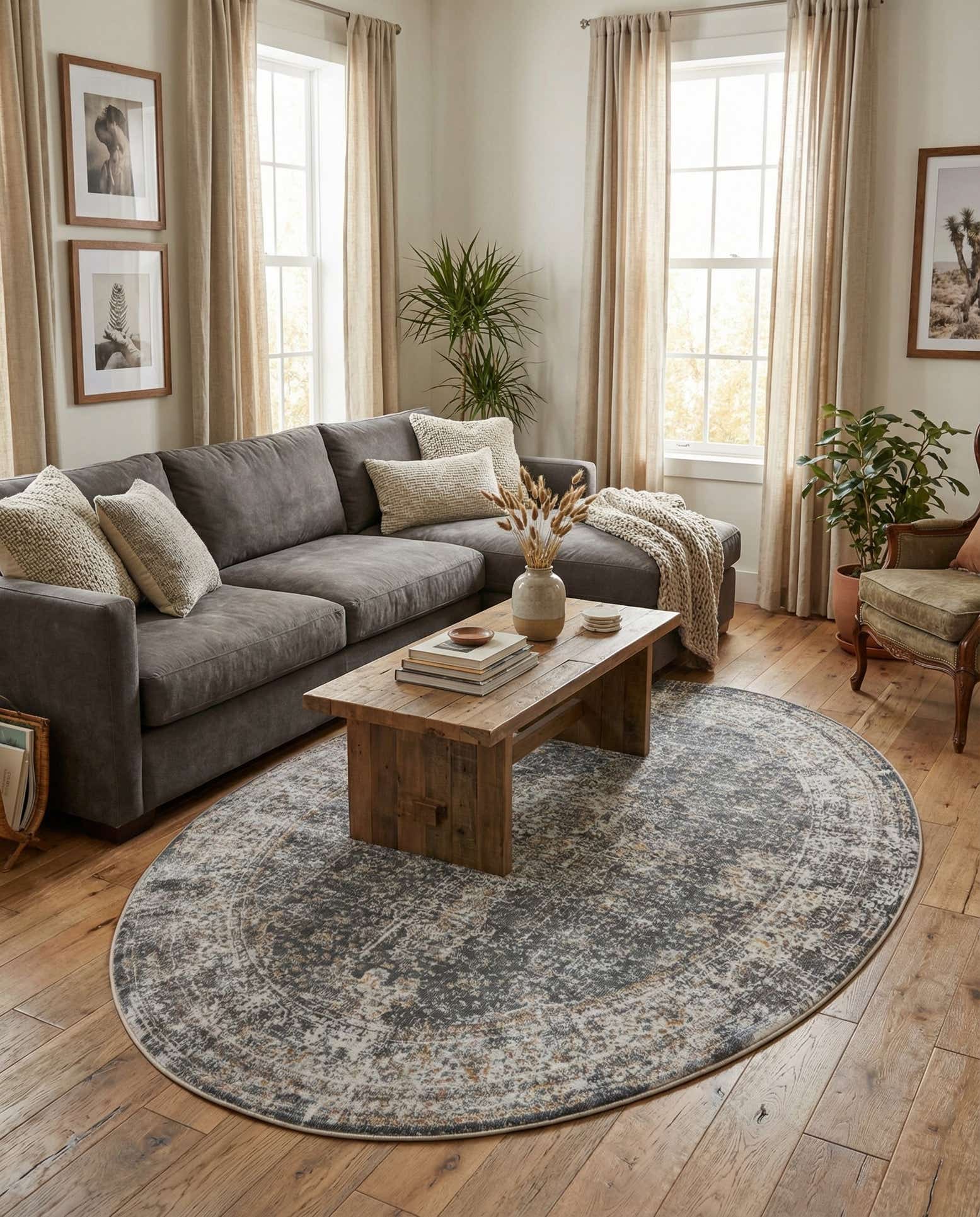 5' x 8' Havana Oval Rug