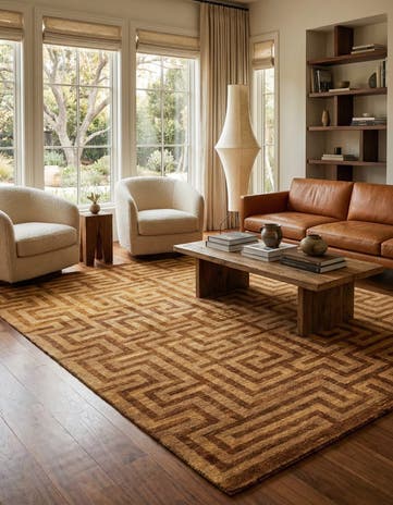 5' 6 x 8' Juma Wool Rug