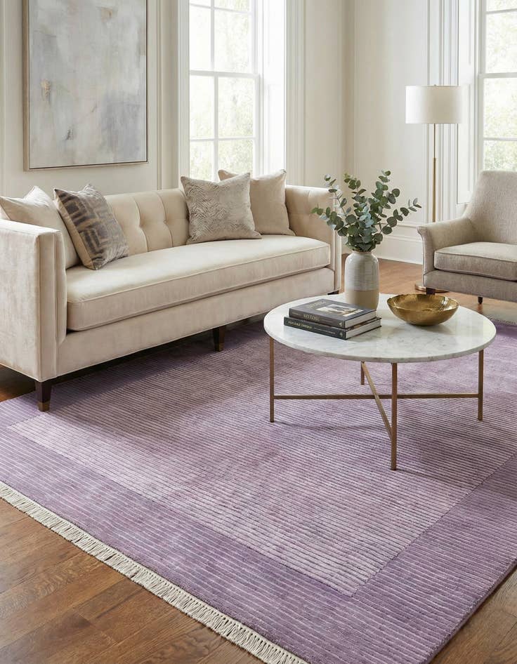 Detail image of 5' 5 x 7' 10  Hand Knotted Darya Wool Rug