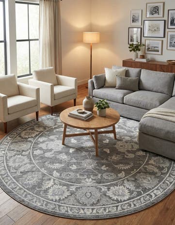 10' x 10' Boston Round Rug