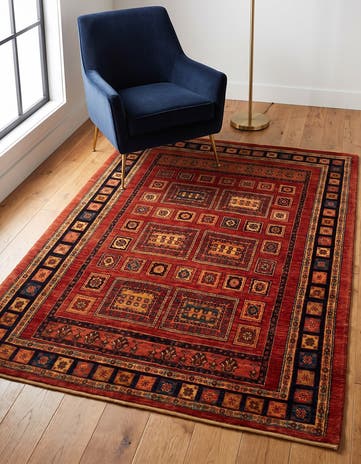 4' 7 x 6' 9 Kashkuli Rug