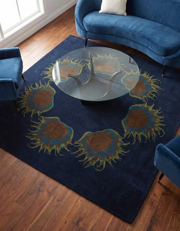 7' 7 x 7' 7 Luna Wool Square Rug