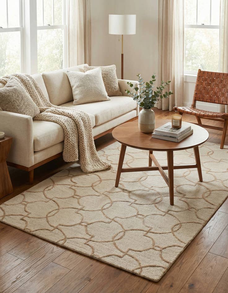 Detail image of 5' 1 x 7' 7 Luna Rug