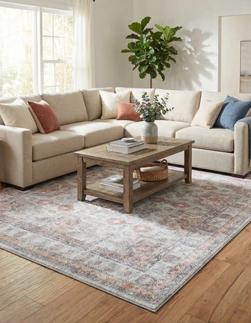 8' 4 x 12' Washable Timeless Rug