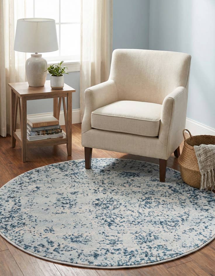 Detail image of  3' 1 x 3' 1 Monte Carlo Round Rug