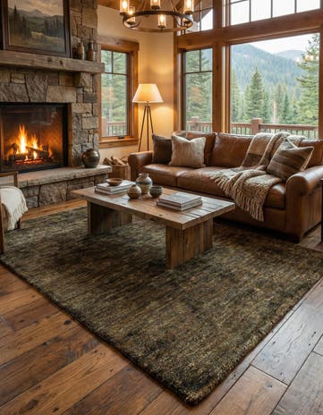 5' 7 x 7' 10 Hand Knotted Kashkuli Gabbeh Wool Rug