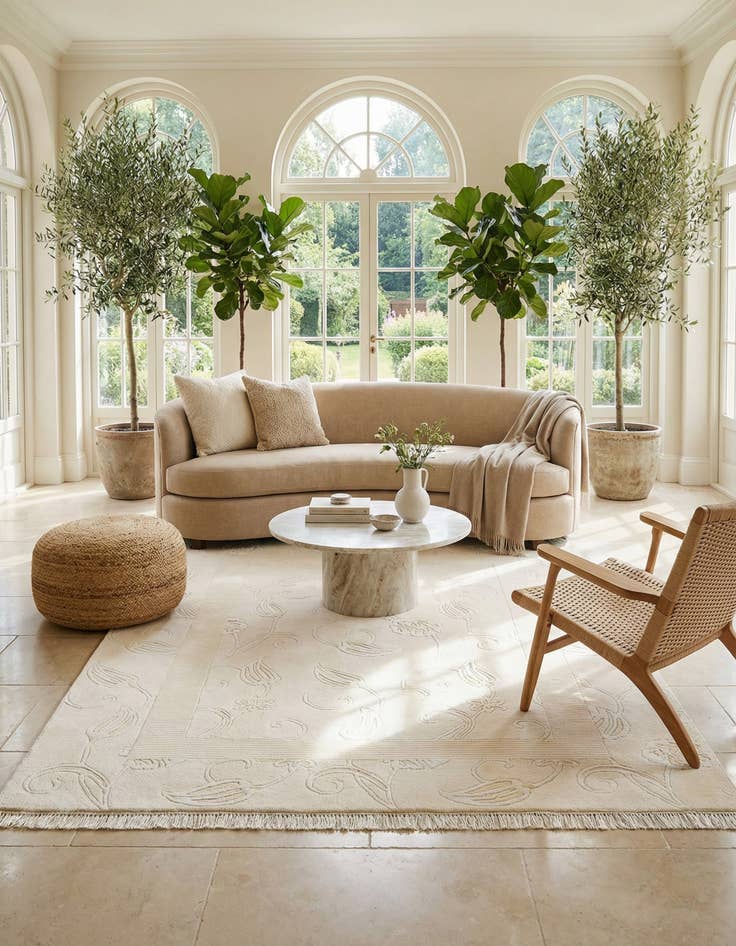 Detail image of 4' 11 x 6' 8 Darya Rug