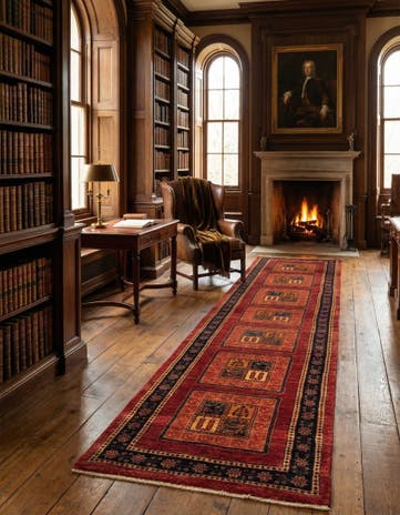 2' 10 x 13' 3 Kashkuli Runner Rug