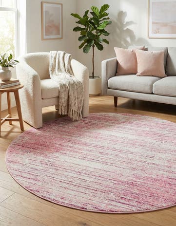 Jill Zarin 5' 3 x 5' 3 Uptown Madison Avenue Round Rug