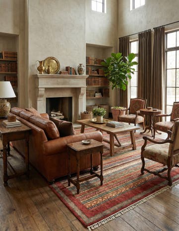 6' 9 x 9' 10 Hand Knotted Ariana Ziegler Rug