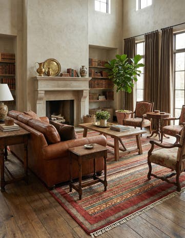 6' 9 x 9' 10 Hand Knotted Ariana Ziegler Rug