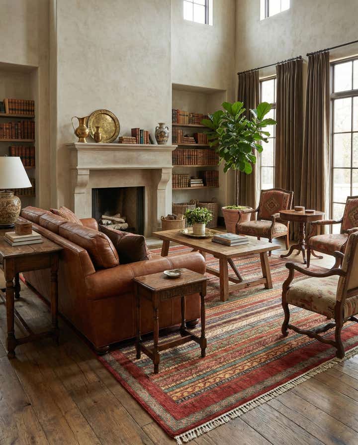 6' 9 x 9' 10 Hand Knotted Ariana Ziegler Rug
