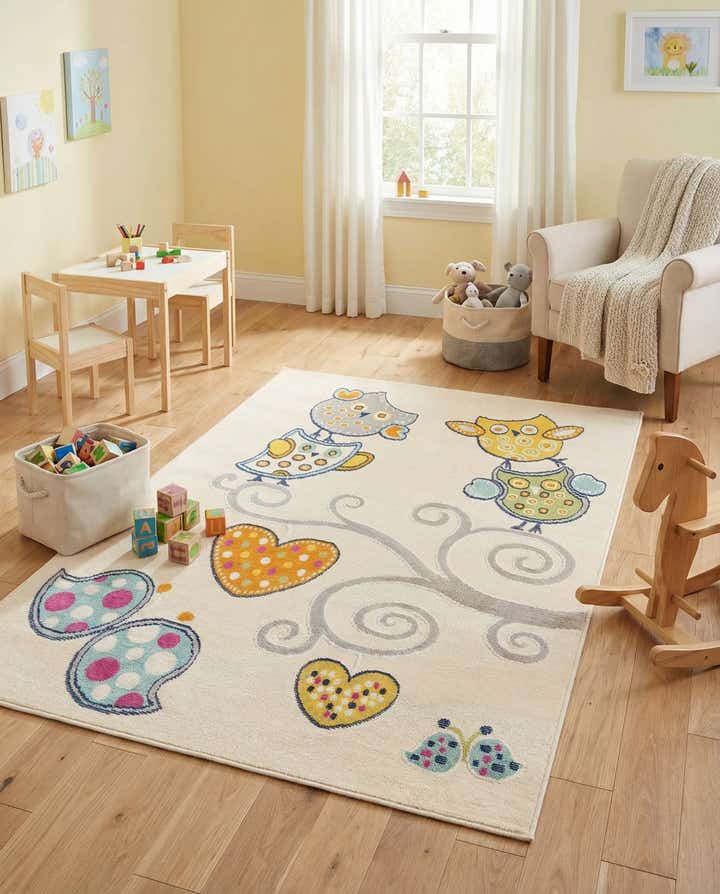 5' 3 x 7' 7 Easy-Clean Indoor / Outdoor Rug