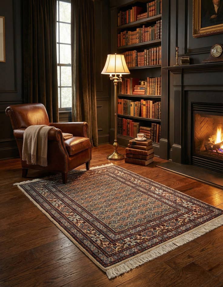 Detail image of 3' 3 x 4' 8 Mood Wool Rug