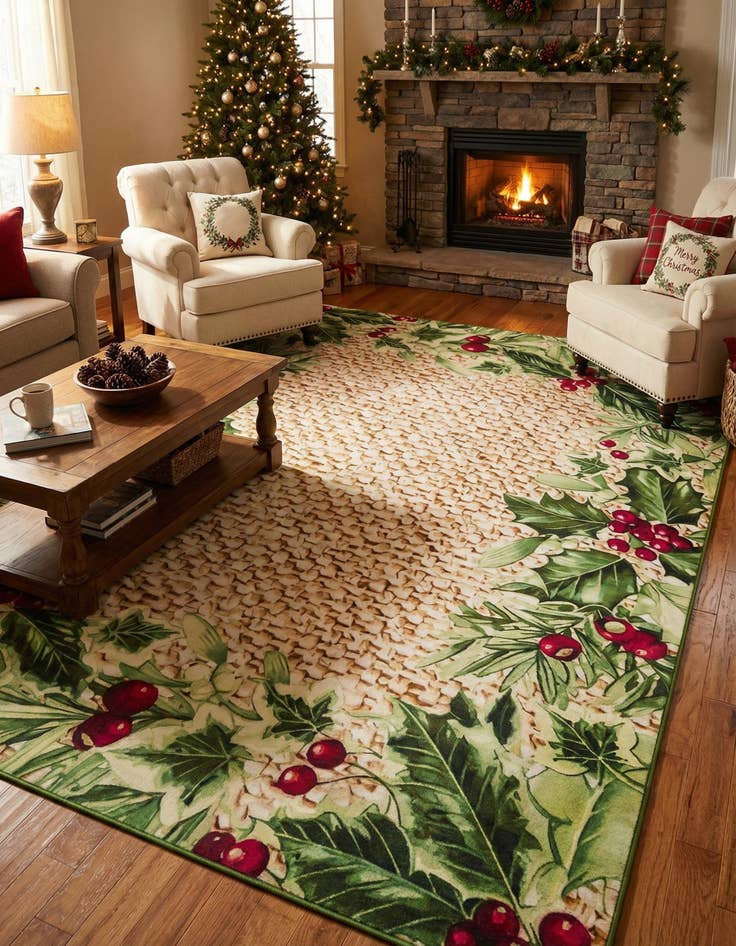 Detail image of 9' x 12'  Washable Jill Zarin Caribbean Indoor / Outdoor Rug