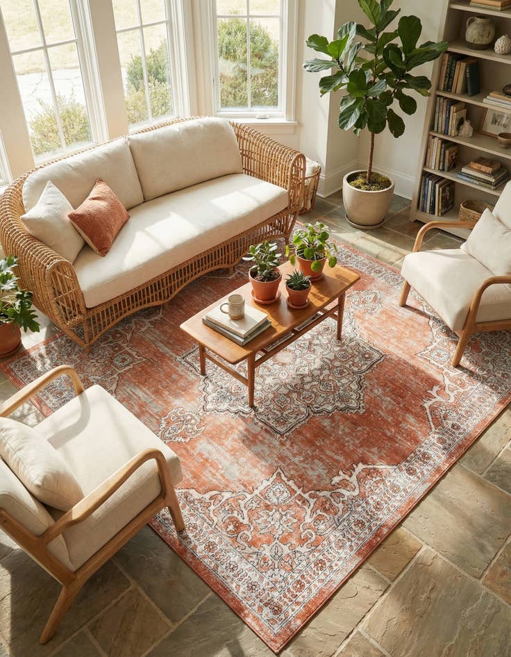 Detail image of 10' x 10' Nyla Square Rug