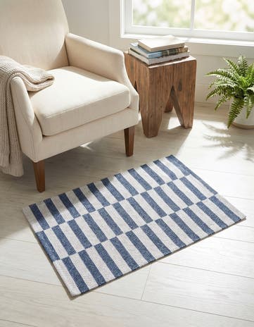 Navy Blue Georgia Rug