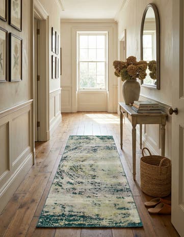 3' 3 x 9' 2 Hand Knotted Ultra Vintage Persian Wool Runner Rug