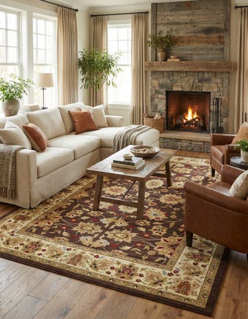 Brown Aditi Rug