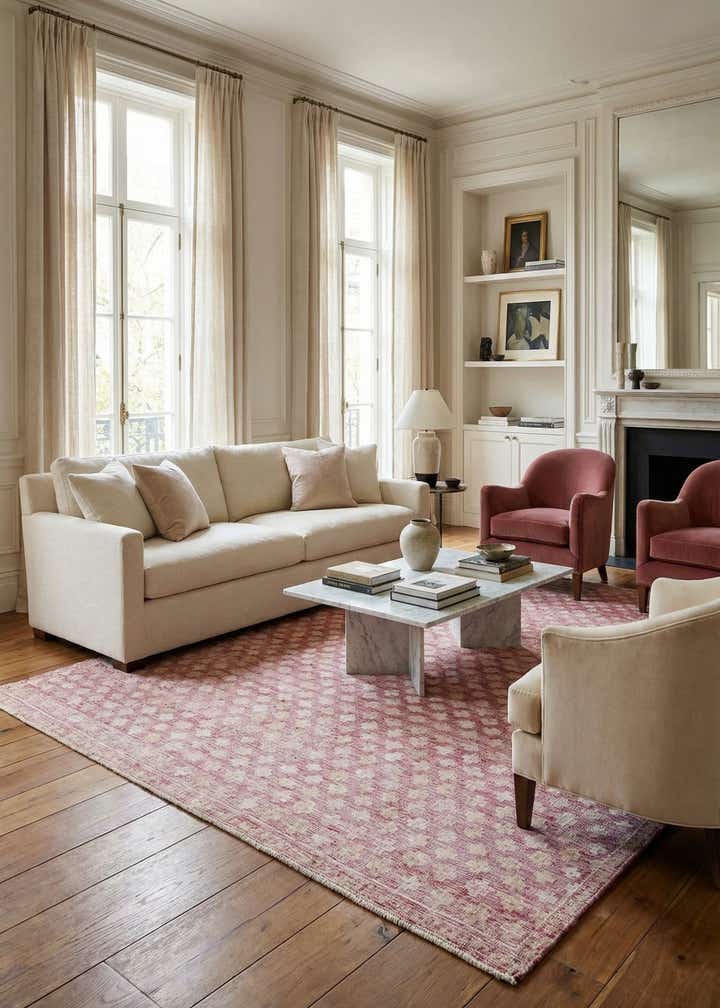 8' 10 x 12' Hand Knotted Darya Wool Rug