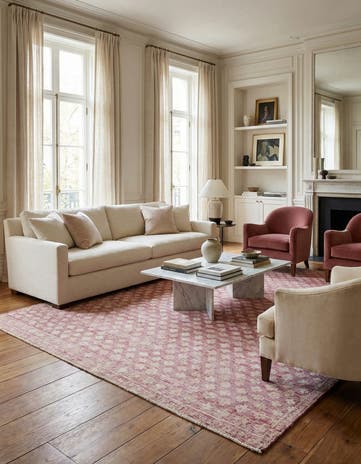 8' 10 x 12' Hand Knotted Darya Wool Rug