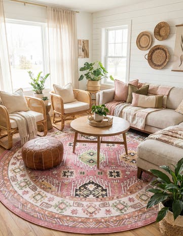 9' 10 x 9' 10 Aarhus Round Rug
