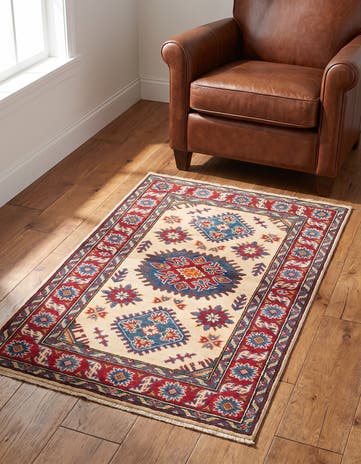 3' 1 x 5' Hand Knotted Kazak Rug