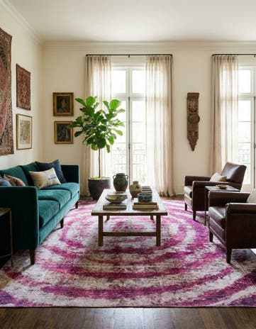 8' 4 x 11' 9 Hand Knotted Ultra Vintage Persian Wool Rug