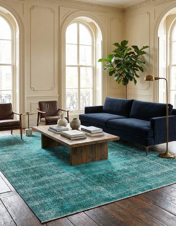 6' 4 x 9' 9 Ultra Vintage Wool Rug