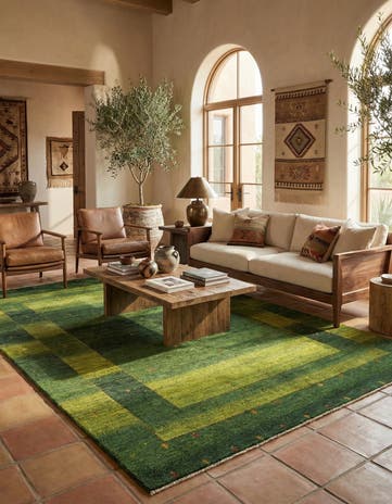 5' 8 x 8' 4 Kashkuli Wool Rug