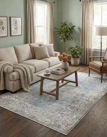 8' x 11' 4 Modern Classical Rug