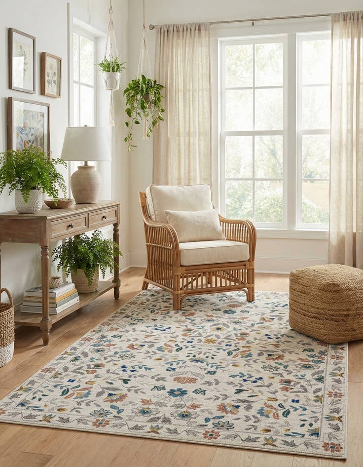 Detail image of 5' x 8' Blossom Rug