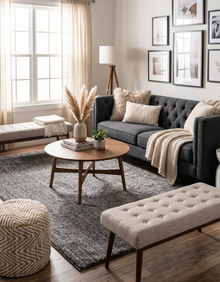 Detail image of 3' 3 x 5' 3 Jill Zarin Shaggy Chic Rug